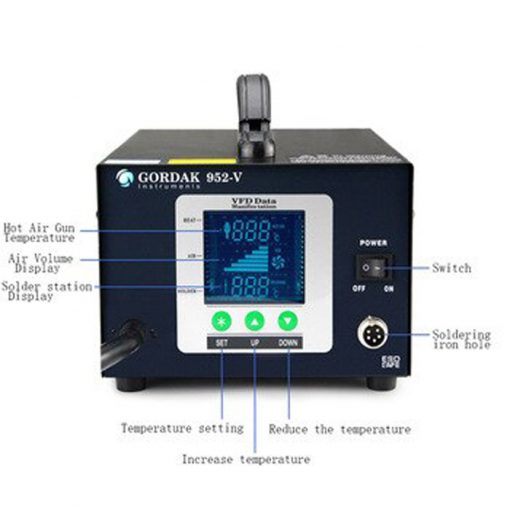 هیتر و هویه گرداک GORDAK 952-V