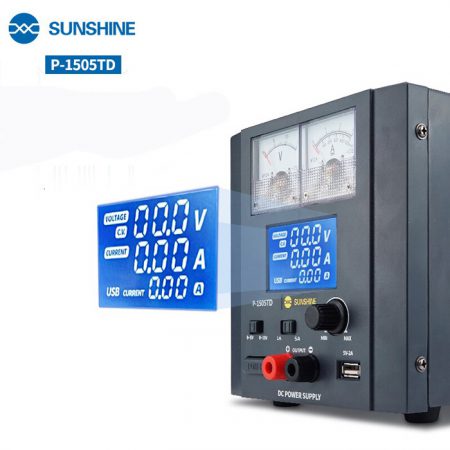 منبع تغذیه 5 امپر سانشاین مدل Sunshine P-1505TD