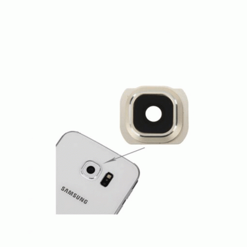 شیشه دوربین اصلی گوشی موبایل سامسونگ Galaxy S6 1