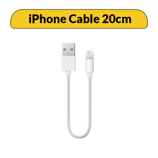 کابل شارژ اصلی آیفون Lightning to USB 20cm