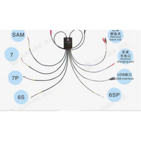 کابل پاور آیفون و سامسونگ مدل سانشاین Sunshine SS-907