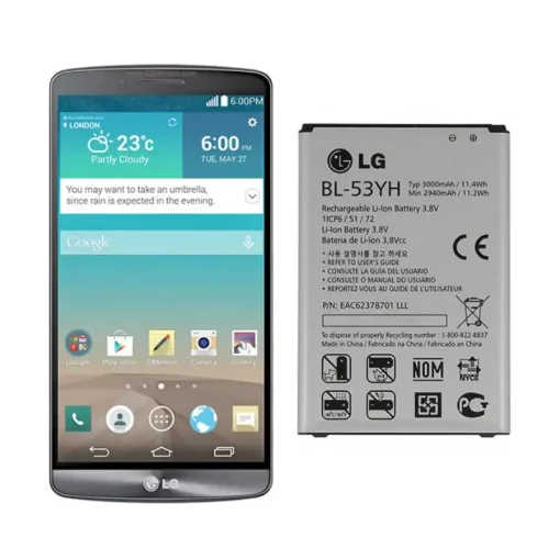 باتری ال جی LG (G3 screen) _ BL-53YH