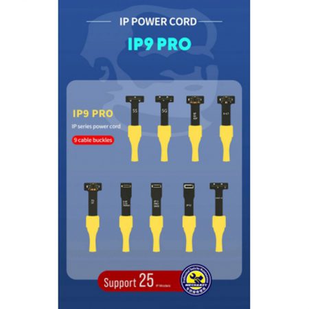 کابل پاور منبع تغذیه آیفون مکانیک MECHANIC IP9 PRO