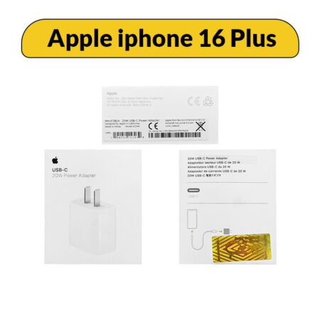 شارژر اصلی آیفون Apple iphone 16 plus