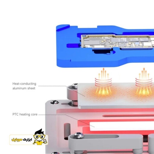 پری هیتر بهمراه شابلون طبقات مکانیک MECHANIC HEAT AIR X-15PM